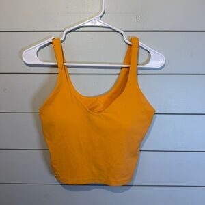Lululemon align tank top orange women’s size 8